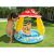 Baby playing in Intex Mushroom Pool with Sunshade