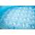 Close-up of the bottom of the Intex Gomba kupolás bébimedence 102 x 89 cm inflatable baby pool