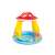 Inflatable baby pool with mushroom canopy, 102 x 89 cm