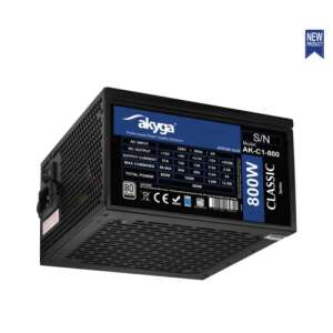 Akyga AK-C1-800 800W Classic Series ATX Computer Power Supply - Akyga