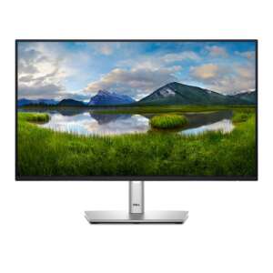 Dell P2425 24 Zoll LED-Monitor, Vorderansicht, silberner Standfuß - Computer und Zubehör