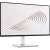 Dell S2425HS 23,8 inčni IPS monitor s bijelom pozadinom i geometrijskim uzorkom, pogled iz kuta