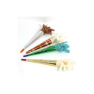 Színes Hologramos Trombita, 50 cm