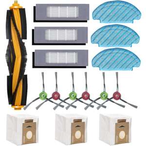 YERXPAFT Yeedi 781+ / Vac Station Robotporszívó Tartozékok: Főkefe, Oldalkefe, Szűrő, Mop Pad