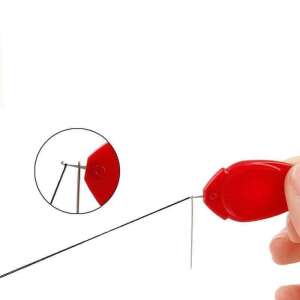 Red needle threader for sewing - Art & Craft
