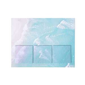 60 darabos tengerparti mintás ragadós cetli - Irodai papíráru