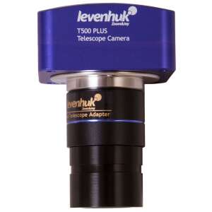 Levenhuk T500 PLUS teleszkóp kamera, elülső nézet - Levenhuk