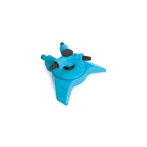 Cellfast Talpas Twister BASIC Sprinkler, blau, 3 Arme, Gartenbewässerung - Bewässerung