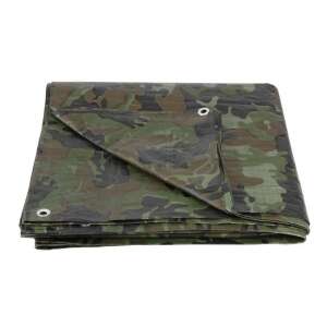 Terepmintás Ponyva - Vízálló - 2x4m - 80g/m2