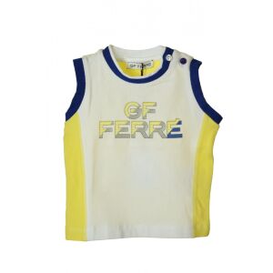 GF Ferré white-yellow baby boy T-shirt – 0/3 months 126448277 - Kids' Tank Top