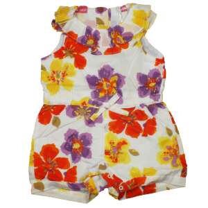 Kislány Nyári Overál - Virágminta - 100% Pamut 35975417 - Knot So Bad