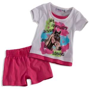 Knot So Bad rózsaszín, lovas póló és rövidnadrág szett 35975534 - Knot So Bad