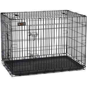 Feandrea XXL dupla ajtós kutyaketrec kihúzható tálcával - Kutya kennel & Kifutó