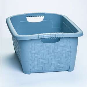 * Rattan hatású ruháskosár 20 L szürke (KKS)