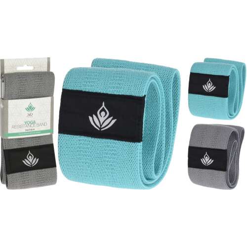 Jógakötél szett, 2 db, kék és szürke