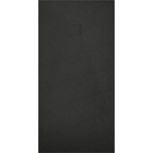 Mexen Bert 170x80 cm fekete kompozit zuhanytálca - Zuhanytálca