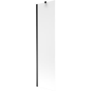 Mexen Next 50x150cm Szatinált Üveg Kádparaván Fekete Kerettel - Kádparaván