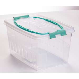 * Tároló doboz zárható tetővel 15 L hordozható 36000212 - Tárolódoboz & kosár