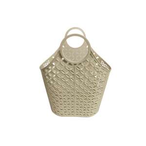 Füles szatyor műanyag fehér 36000322 - Bevásárló táska- & szatyor