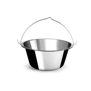 Praktikus Rozsdamentes Bogrács - 22 Liter