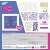 Back of Totum Design & Shine Sparkle Bracelets craft kit box, showing all the contents