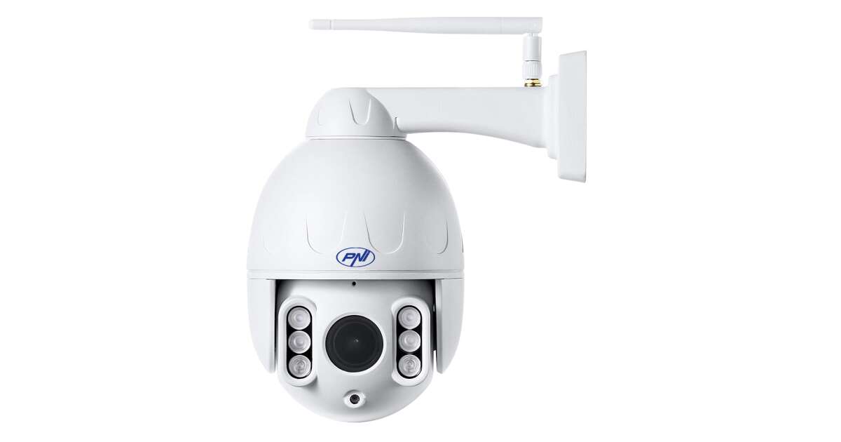 Telecamera di videosorveglianza IP655B 5MP WiFi PTZ 5X H265 zoom ottico, slot microSD, stand-alone, visione notturna 50m IP66 Allarme rilevamento movimento Comunicazione audio bidirezionale