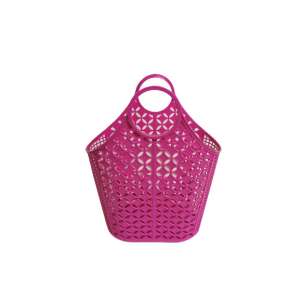 Füles szatyor műanyag rózsaszín 36000506 - Bevásárló táska- & szatyor