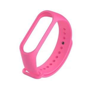 Pink silicone band for Xiaomi Mi Band 5 or Mi Band 6 smartwatch - Smart watch strap
