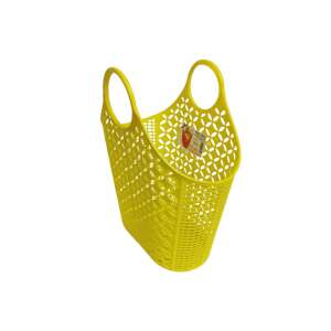 Füles szatyor műanyag sárga 36000648 - Bevásárló táska- & szatyor