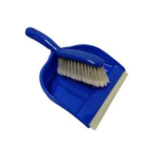 Porkefe lapáttal kék 36000710 - Takarító kefe