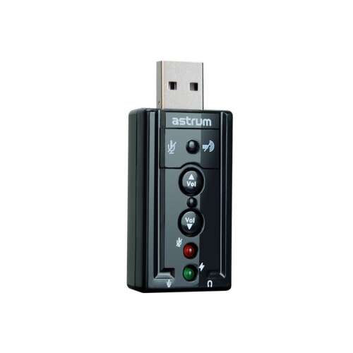 Astrum SC080 USB 2.0 external 7.1 channel 3D sound card