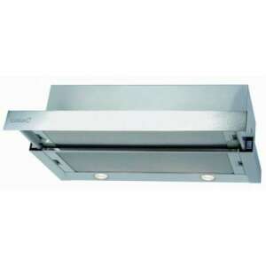 Cata TF-2003/60 Duralum Telescopic Range Hood, 390m3/h, 2 Speeds, C Energy Class, Stainless Steel - Microwave, Range Hood and Cooktop