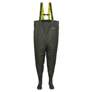 Mikado horgász csizma állítható pánttal, zöld - Horgász ruházat