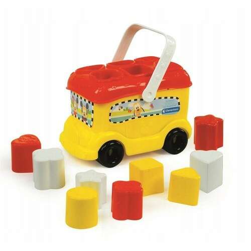 Clementoni Mickey Egér Formaválogató Busz 96604216 - Játék