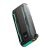 Joyroom JR-L017 10000mAh Power Bank mit USB-C und Lightning Kabeln, schwarz