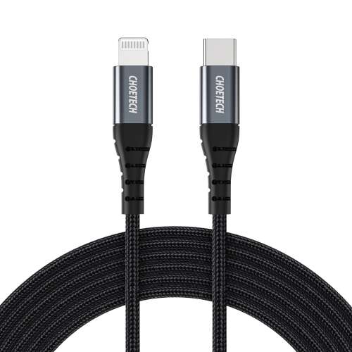Kabel Choetech IP0039 USB-C do Lightning, 1,2 m, czarny