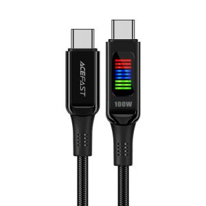 Acefast C7-03 100W USB-C auf USB-C Kabel mit Leistungsanzeige - ACEFAST