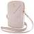 Guess GUWBZPGSTEGP rózsaszín cipzáros háromszög alakú crossbody táska telefonhoz