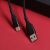 Maxlife kabel MXUC-07 USB - USB-C 1,0 m 3A czarny nylonowy 96631118