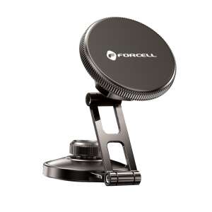 Forcell F-Grip IronSecure MagSafe compatible car phone holder, black - Car Phone Holder