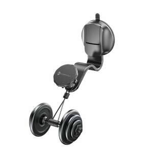 Forcell F-Grip MagFlex magnetic car holder for windshield, dashboard or air vent - black - Car Phone Holder