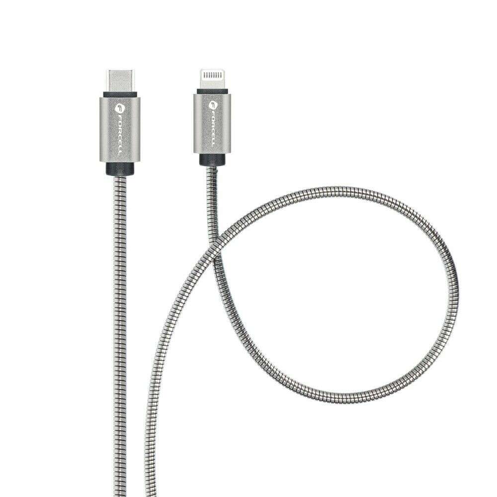 Forcell C238 USB-C - Kabel Lightning - 1m