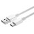 WiWU Classic USB-A - USB-C Kabel - 1,2m - Weiß 96632046