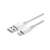 WiWU Classic USB-A - USB-C Kabel - 1,2m - Weiß 96632046