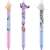 Nebulo Erasable Pens with Funny Cats, 3 pack