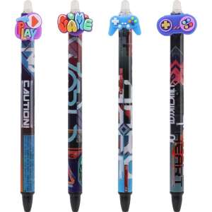 Nebulo DT-Gamer radírozható toll, kék tinta, gamer design, radírozható tinta - Nebulo