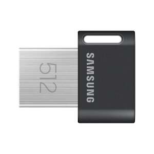 Samsung 512GB USB 3.1 pendrive, fekete, elülső nézet - Pendrive