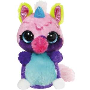 Nici Nicidoos unicorn plush toy, 12 cm tall, pink and purple with sparkly eyes - Nici Plush Toy