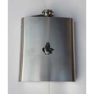 Rozsdamentes acélból készült hip flaska halmintával - Flaska