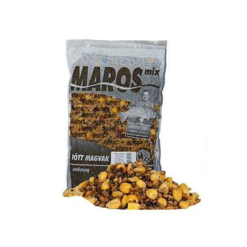 Maros Extra Magmix 1kg ponty horgász csalik, főtt magvak, ponty horgász keverék